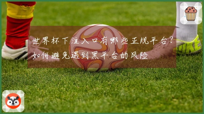 世界杯下注入口有哪些正规平台？如何避免遇到黑平台的风险