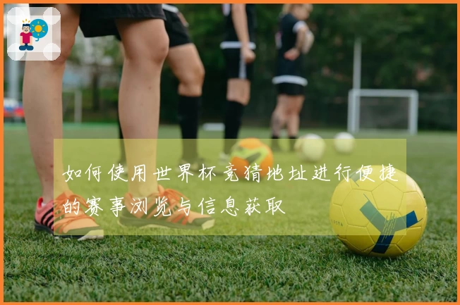 如何使用世界杯竞猜地址进行便捷的赛事浏览与信息获取