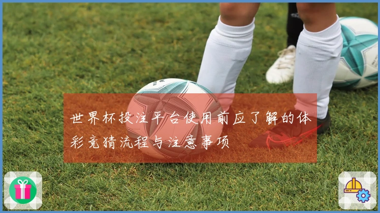 世界杯投注平台使用前应了解的体彩竞猜流程与注意事项
